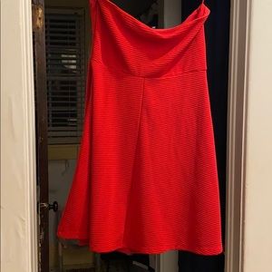 halter red Dress
